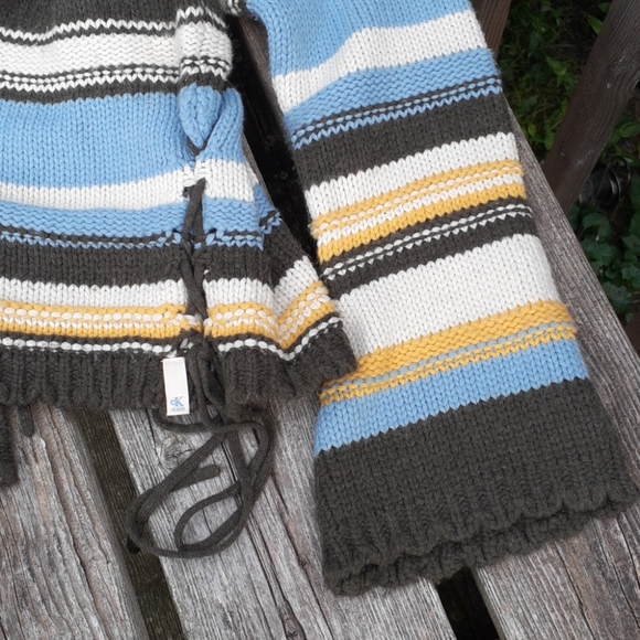 Calvin Klien Retro wool sweater Size L - Picture 5 of 7